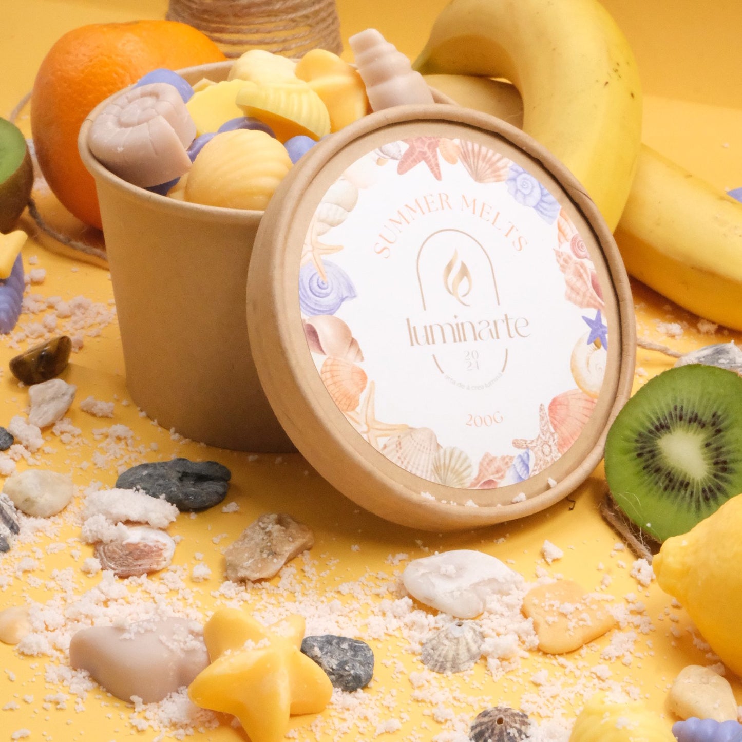 Ceara parfumata din soia, Handmade, Wax Melts | Summer Melts, Ediția de Vară