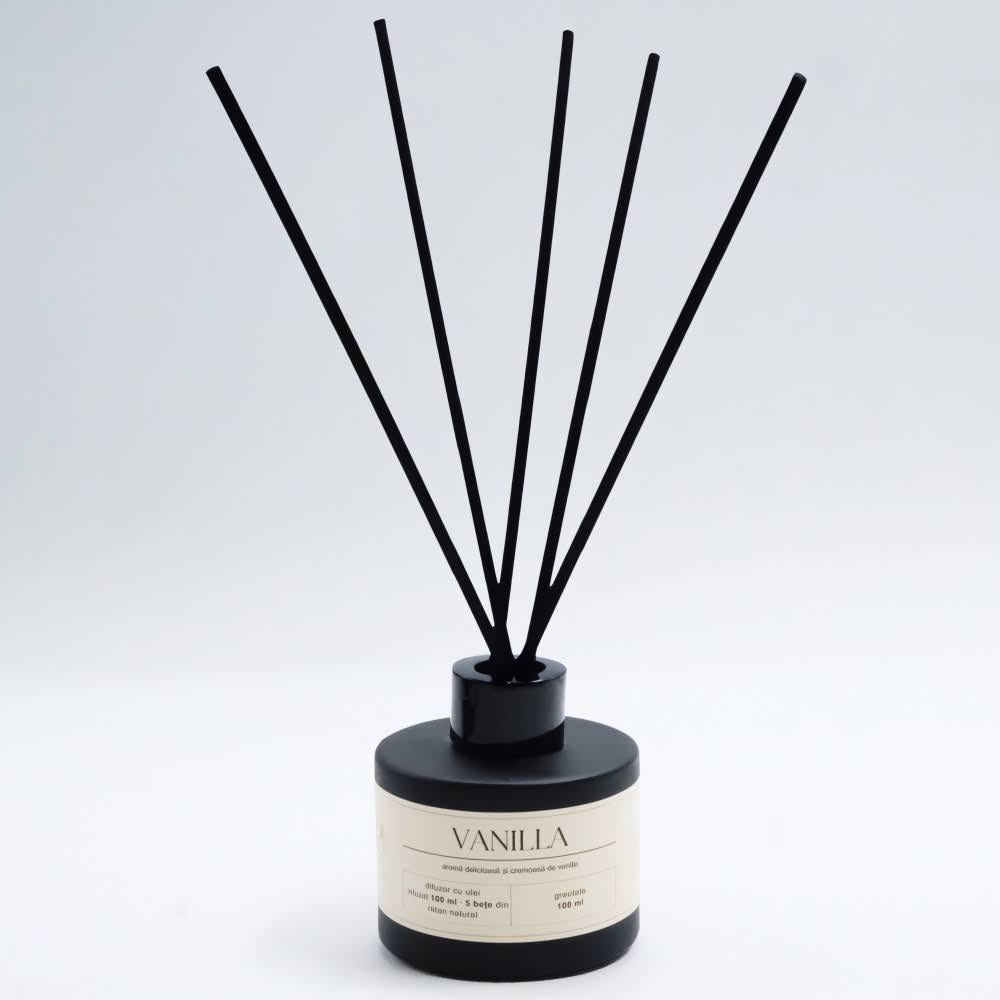 Difuzor - Parfum de cameră – „Vanilie” | Colecția Aphrodisia Candles, cu aromă cremoasă de vanilie