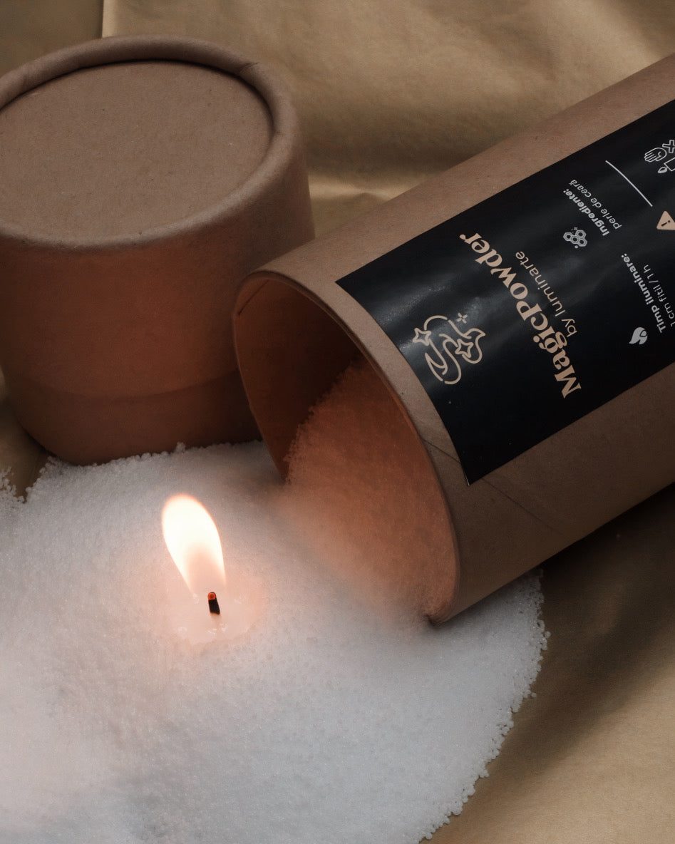 Perle de ceară | Magic Powder, granule de ceară pentru lumânări DIY, lumânare perlată 300g sau 500g