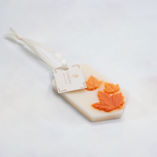 Tableta de ceară parfumată, turnată manual din ceară de soia – Odorizant de cameră „Pumpkin Spice” | Ediție de Toamnă
