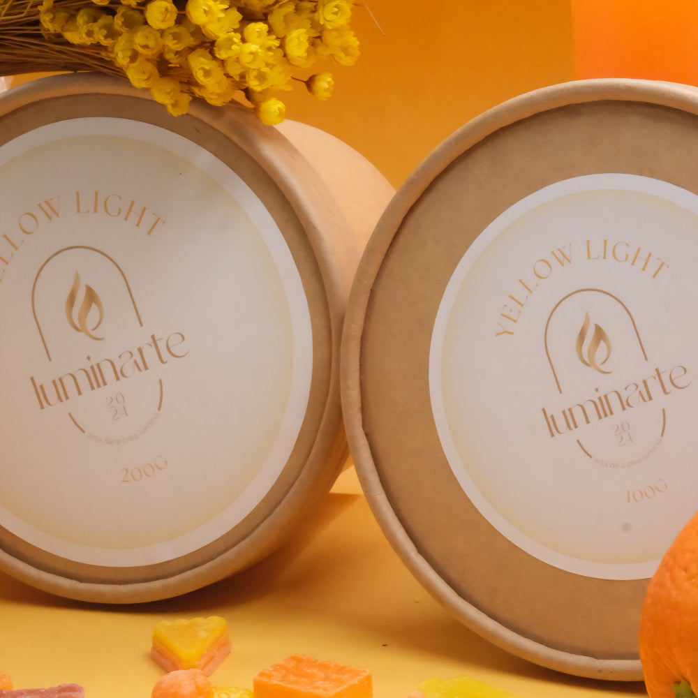 Ceara parfumata din soia, Handmade, Yellow Light | Wax Melts