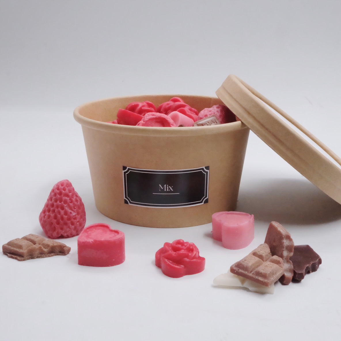 Ceara parfumata din soia, Handmade, Velvet Evening | Wax Melts, Ediția de Ziua Îndrăgostiților