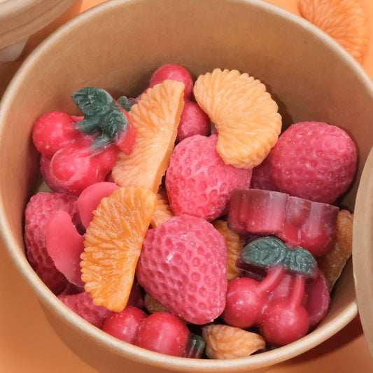 Ceara parfumata din soia, Handmade, Universul Fructelor | Wax Melts