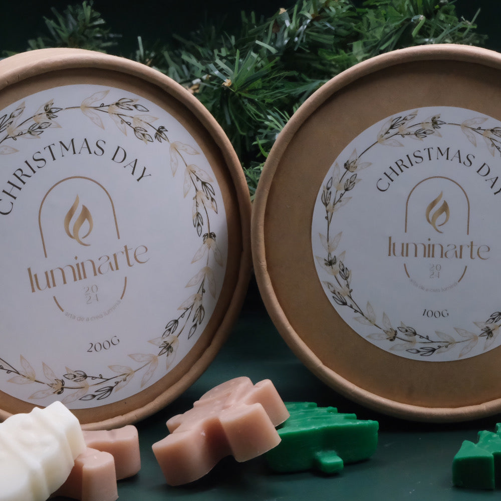 Ceara parfumata din soia, Handmade, Christmas Day | Wax Melts, Ediția de Crăciun
