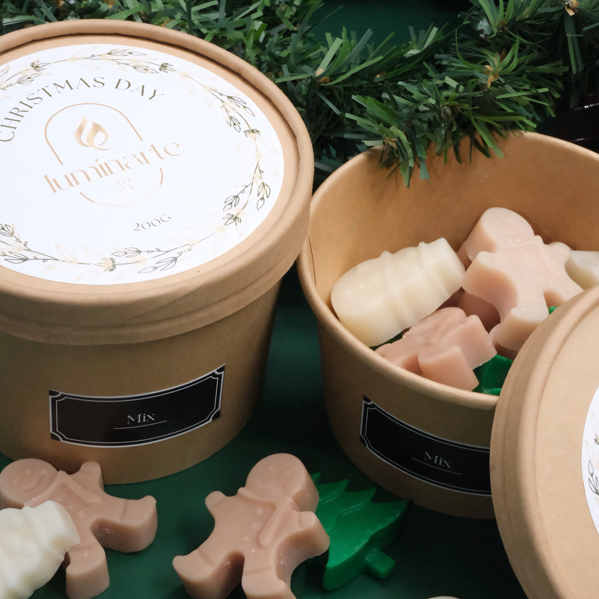Ceară parfumată din soia, handmade, Christmas Day | Wax Melts, cu