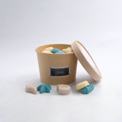 Ceară parfumată din soia, handmade, Wax Melts | Margarita Island – Ediția de Vară, cu aromă proaspătă de ocean, inspirată de frumusețea exotică a insulelor caraibiene și de momentele relaxante petrecute la malul mării