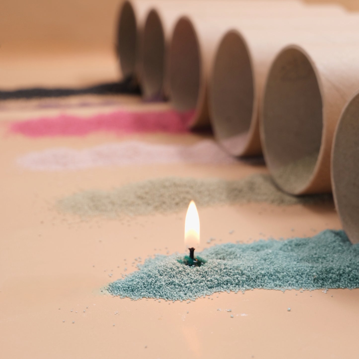 Perle de ceară | Magic Powder Colorat, granule de ceară pentru lumânări DIY, lumânare perlată 300g sau 500g