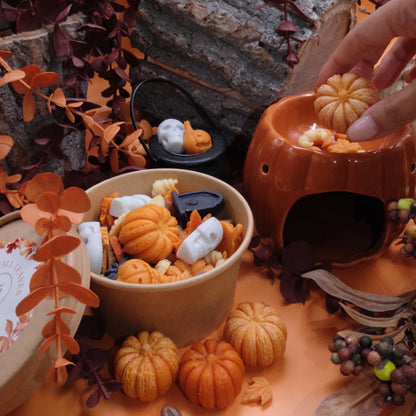 Ceara parfumata din soia, Handmade, Wax Melts | Fall Leaves, Ediție de Toamnă