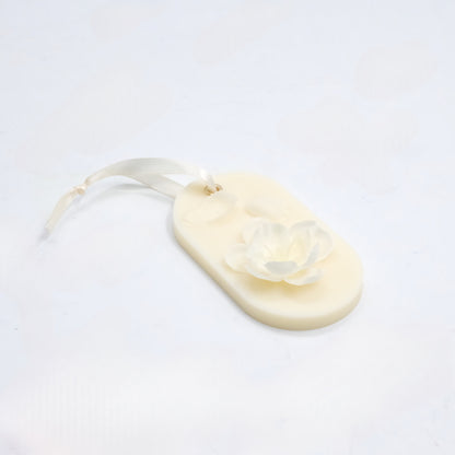 Tableta de ceară parfumată, turnată manual din ceară de soia – Odorizant de cameră „Iasomie”