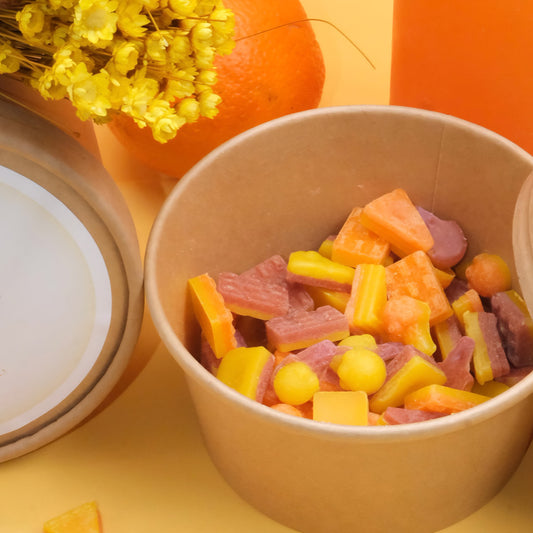 Ceara parfumata din soia, Handmade, Yellow Light | Wax Melts